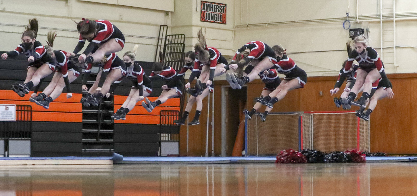Section VI cheerleading championships, Division B